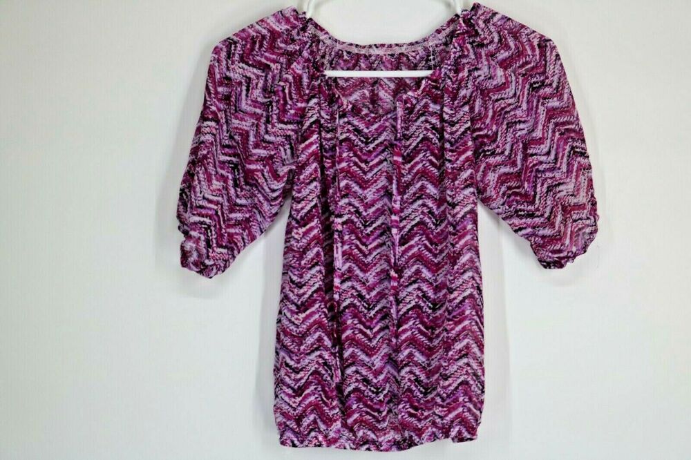 Girl’s Multi-tone Pink Blouse